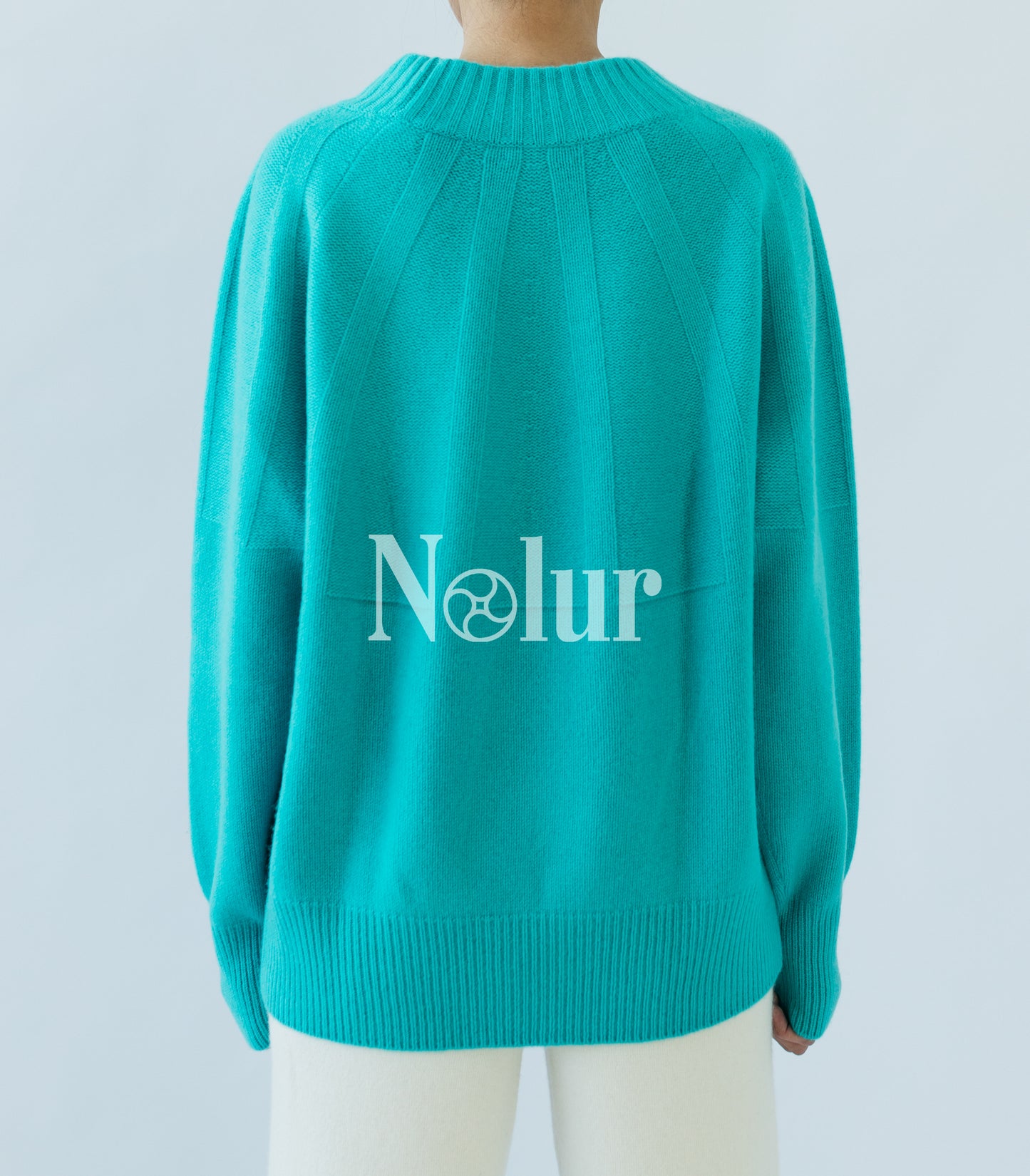 Pure Cashmere Oversized C-neck Sweater