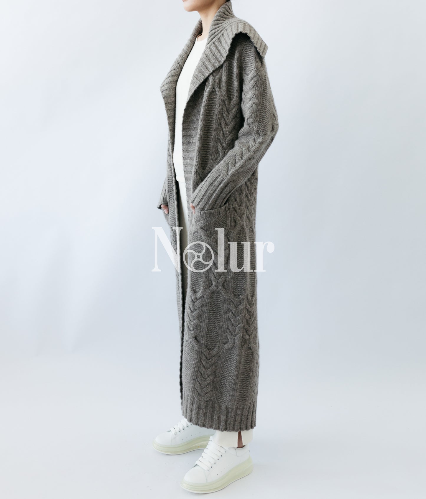 Yak Wool Cable Coat