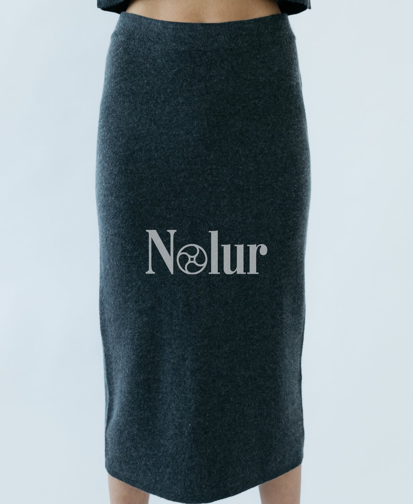 Silk and Cashmere Blended Skirt