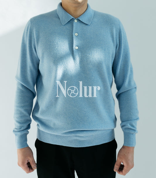Pure Cashmere Polo Shirt