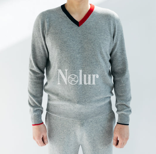 Pure Cashmere V-neck Sweater