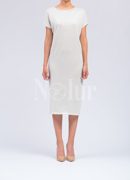 Silk and Cashmere Blended Glitter Dress