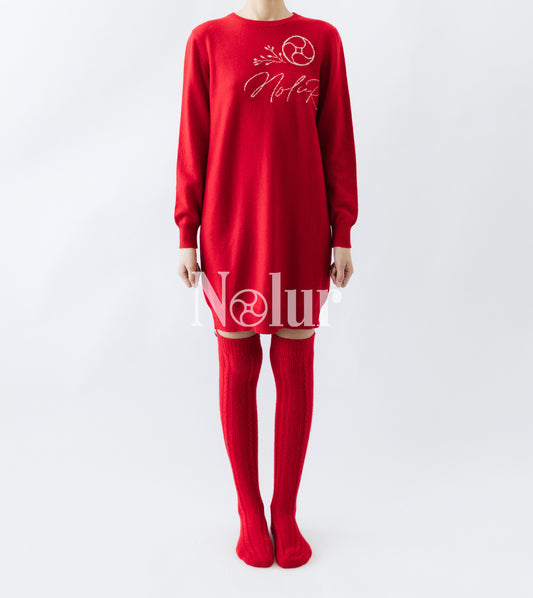 Pure Cashmere Knee-high Socks